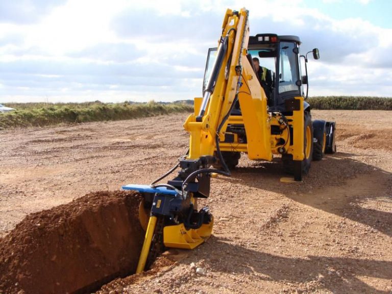 zanjadoras o excavadoras
