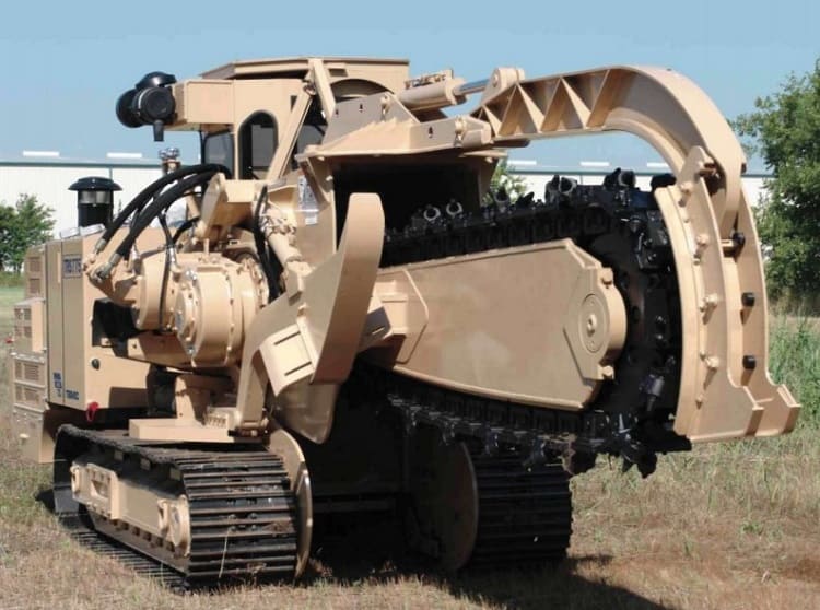 Aplicaciones de las zanjadoras