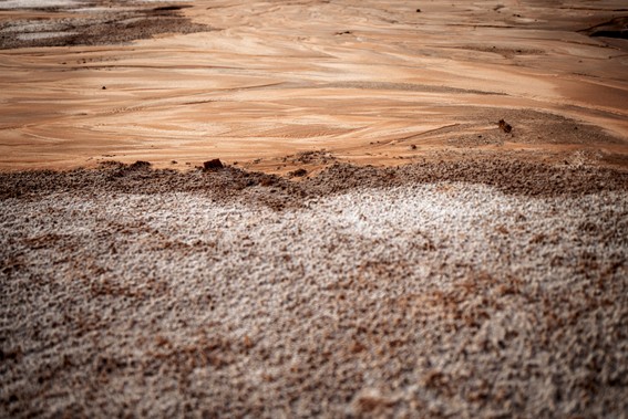Zanjadoras y geología